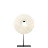 The Marble Disc op Standaard - Wit - M - House of Decor