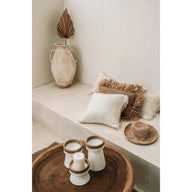 The Pretty Candle Holder - Wit Naturel - L - House of Decor